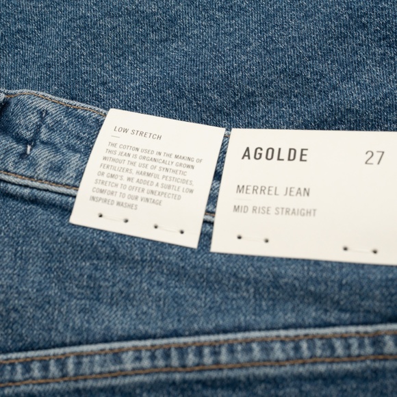AGOLDE - Merrel Mid Rise Straight Jeans - Picture 11 of 15